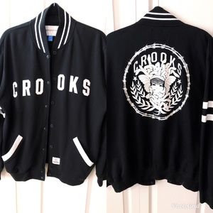 Crooks & Castle varsity jacket